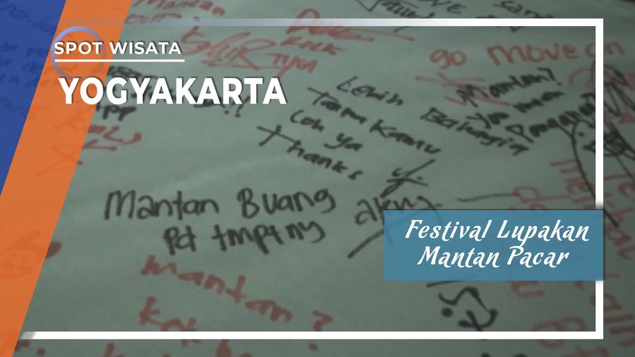 Festival Lupakan Mantan Pacar di Yogyakarta