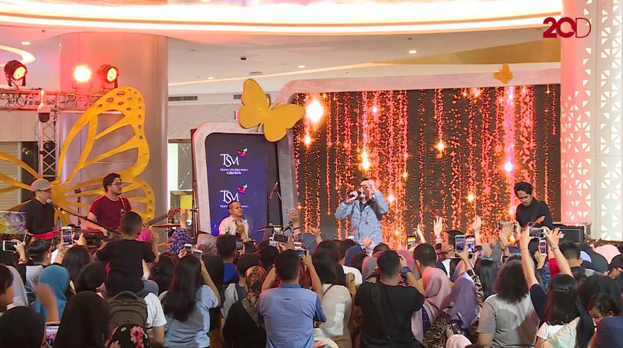 Aksi Panggung Rio Febrian Cover Lagu Closer