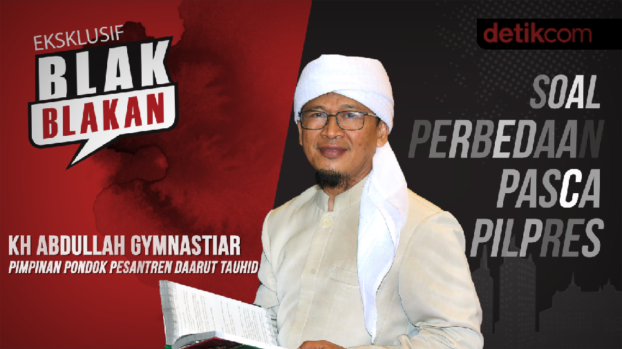 Blak-blakan Aa Gym, Menyikapi Perbedaan Pasca-pilpres