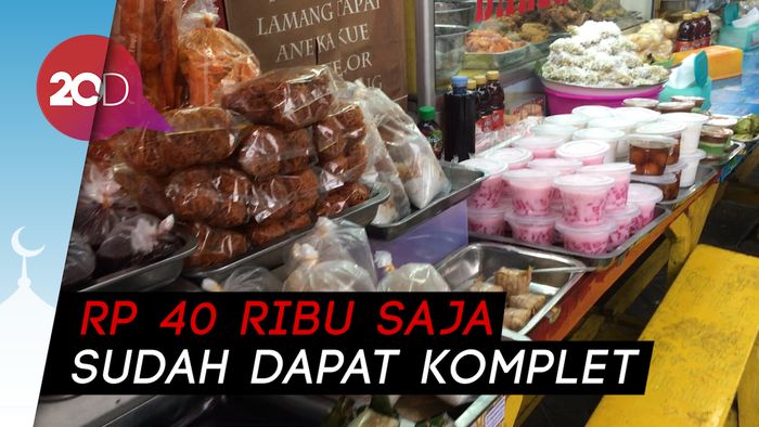 Nggak Harus ke Sumbar, Yuk Berburu Takjil Khas Minang di Pasar Senen!