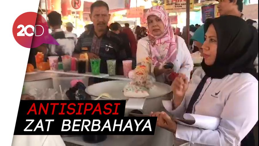 Pastikan Higenis, BPOM Sumbar Sidak ke Pasar Takjil Pabakoan