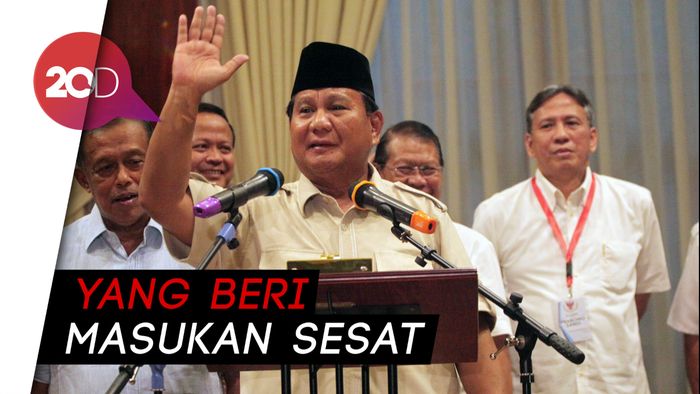 Respons Prabowo soal Setan Gundul yang Dicuitkan Andi Arief