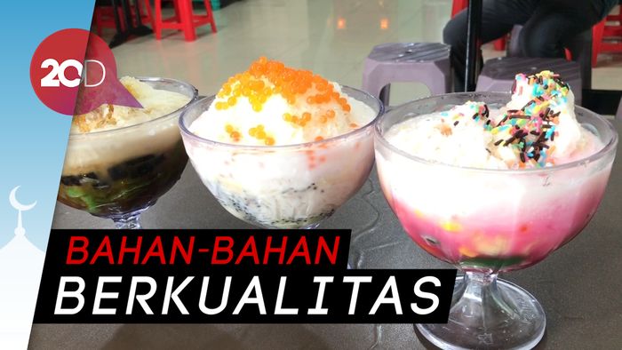 Sluuurp! Segarnya Buka Puasa dengan Es Teler Aho