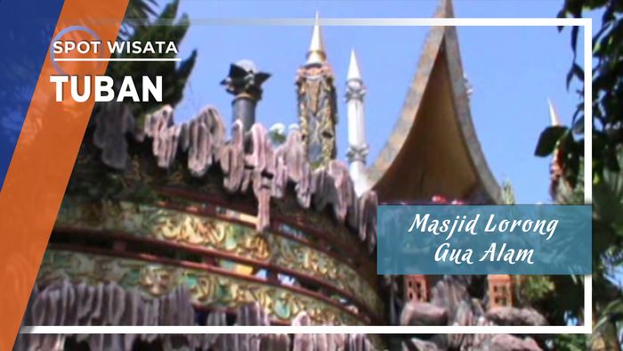 Masjid Artistik Diantara Lorong-Lorong Gua Alam, Tuban 