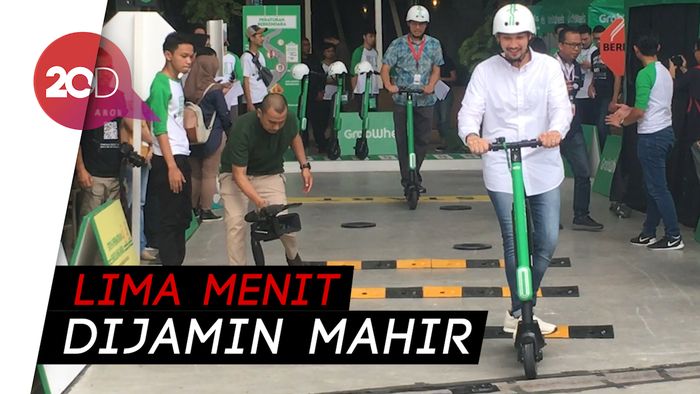 Begini Cara Pakai Skuter Listrik GrabWheels