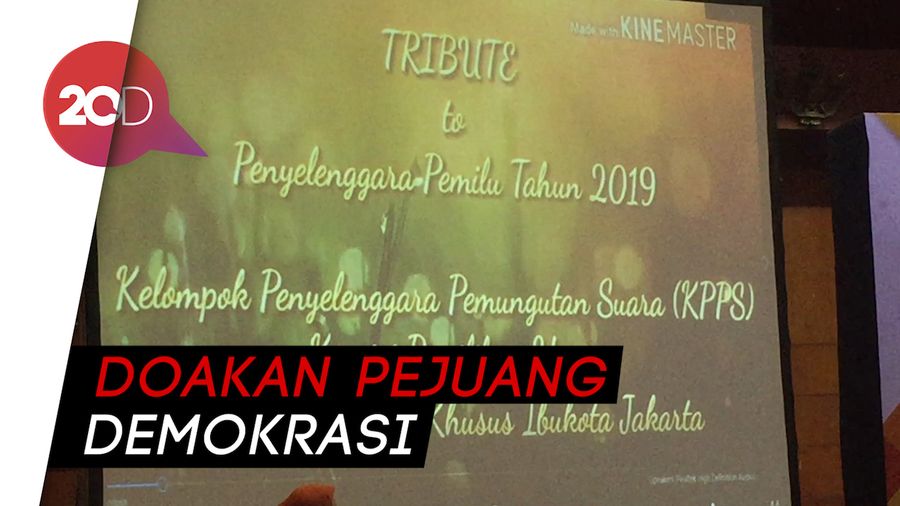 Buka Rapat Pleno, KPU DKI Doakan Petugas KPPS yang Meninggal