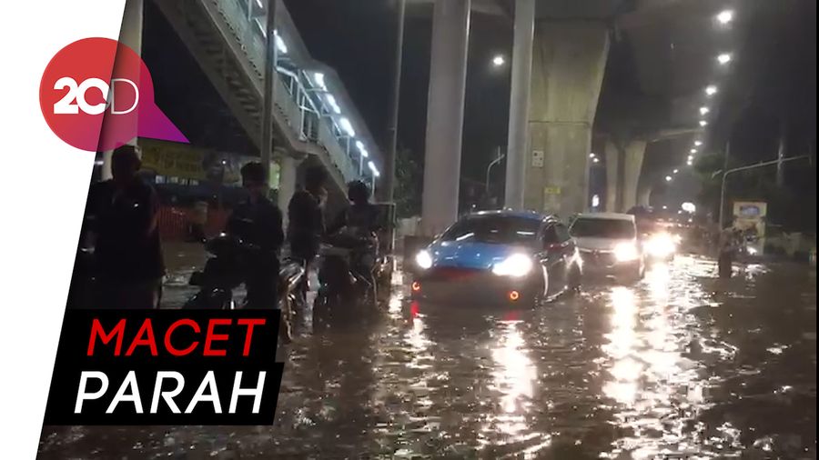 Lagi, Banjir Genangi Ciledug Raya