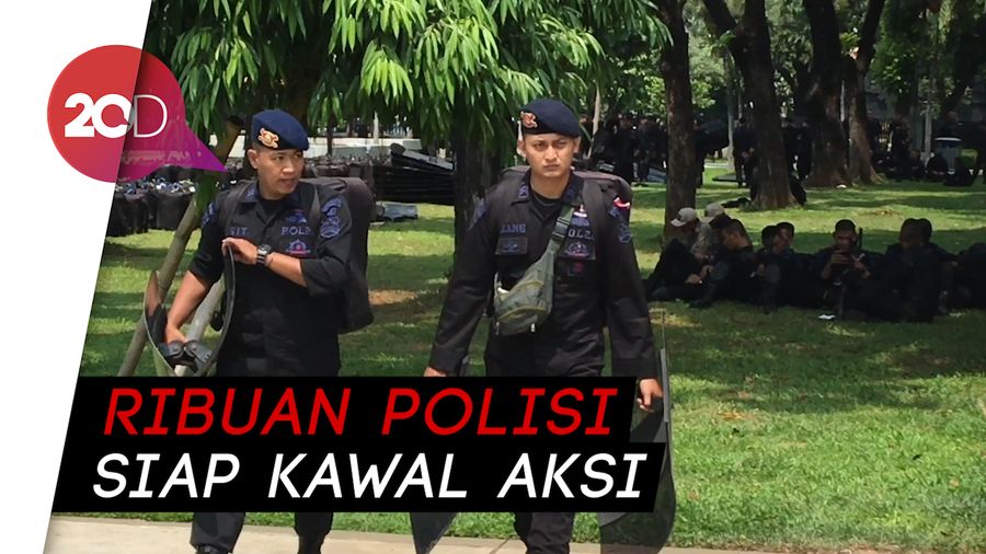 Suasana Lapangan Banteng Jelang Unjuk Rasa Kivlan Zen
