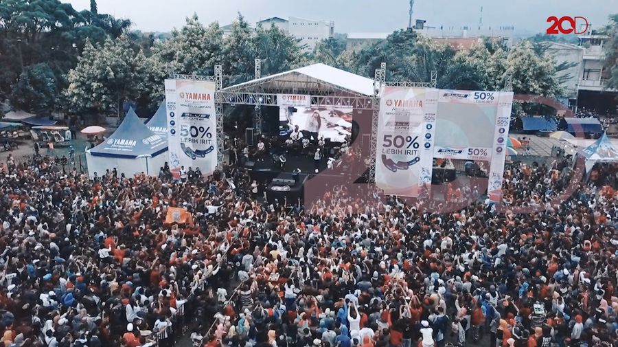 Cah Klaten Diserbu Meriahnya Bluecore Yamaha Motor Show 