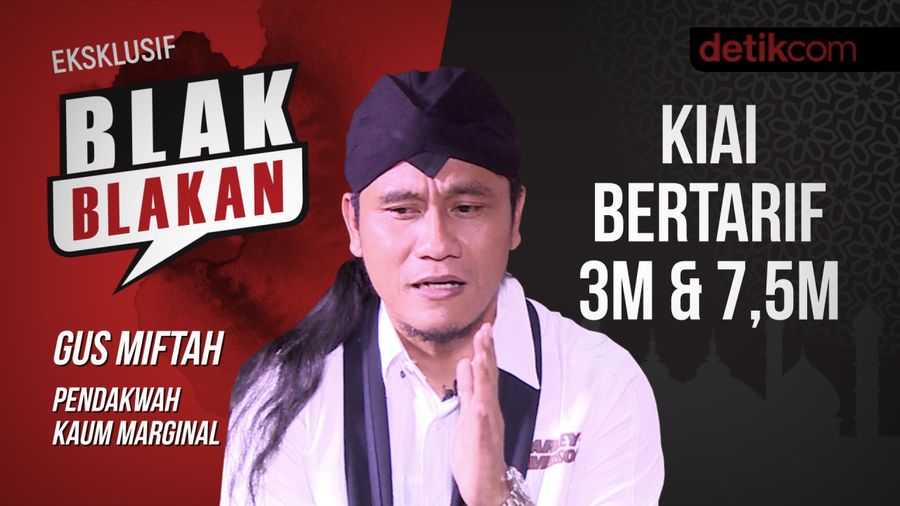 Blak-blakan Gus Miftah: Kiai Bertarif 3M dan 7,5M
