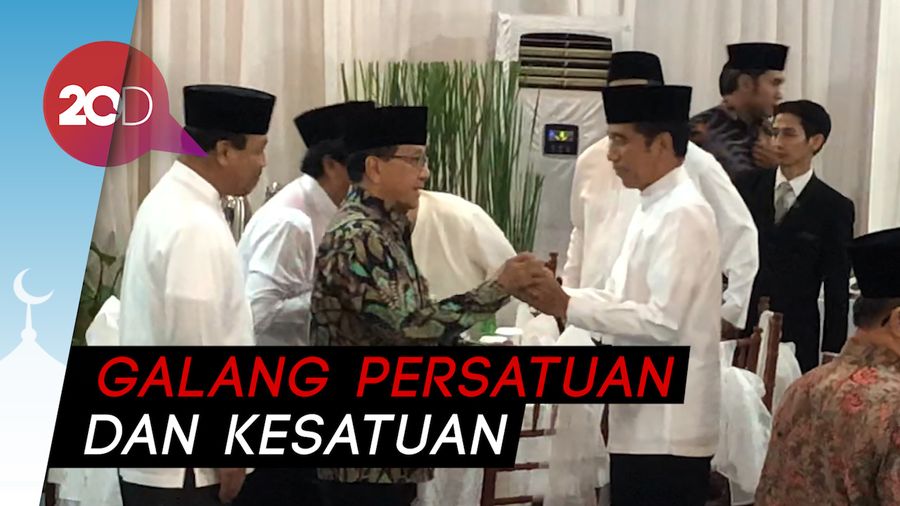 Bukber Bareng Jokowi, Zulhas Gaungkan Merajut Merah Putih