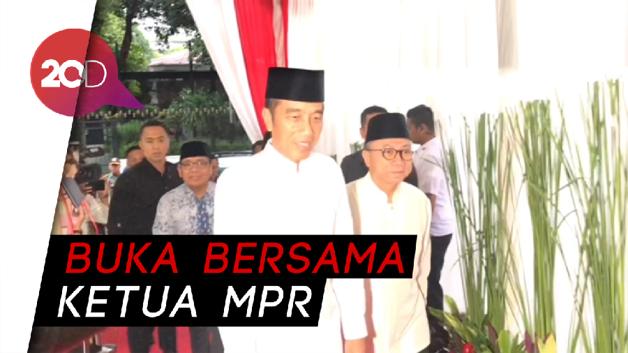 Jokowi-JK Hadiri Undangan Buka Puasa Bersama di Rumah Zulhas