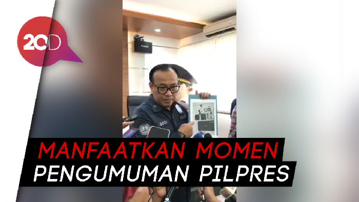 Skenario Terduga Teroris Bekasi, Ledakkan Bom saat Demo 22 Mei