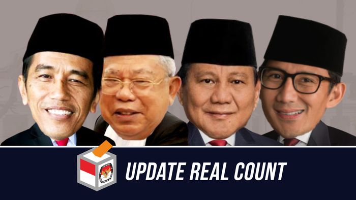 Update Real Count Pilpres 2019!