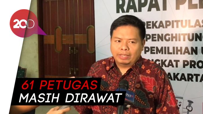 Hingga Saat Ini, Ada 9 Petugas KPPS DKI Jakarta yang Meninggal