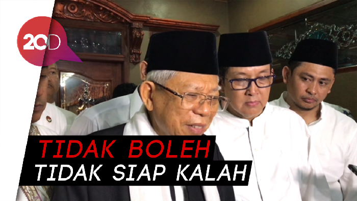 Maruf Amin: Di Pilpres Harus Siap Kalah Siap Menang