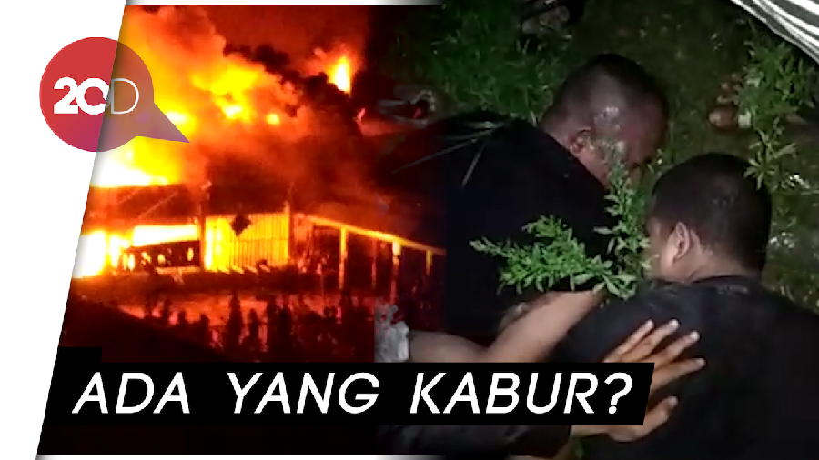 Rutan Siak Dibakar: Sel-sel Ludes, Ratusan Penghuni Dipindahkan