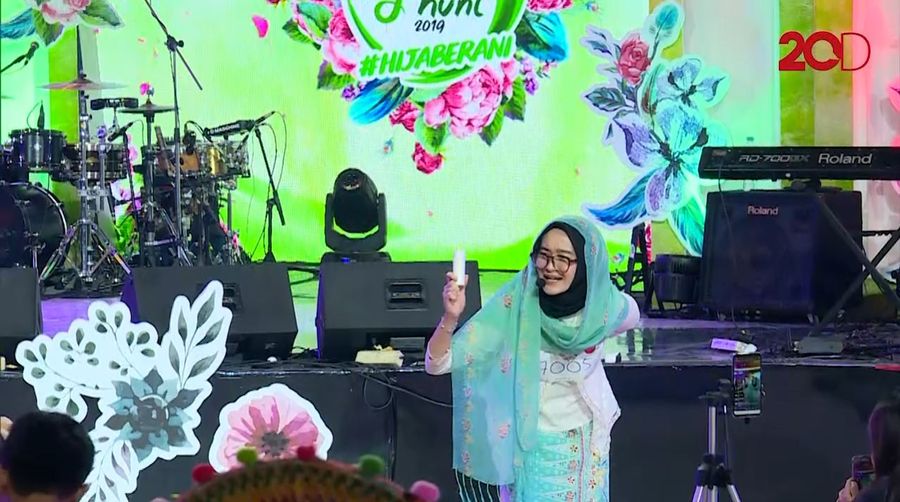 Rafika Beri Pesan Lewat Akting - Sunsilk Hijab Hunt 2019 Jakarta
