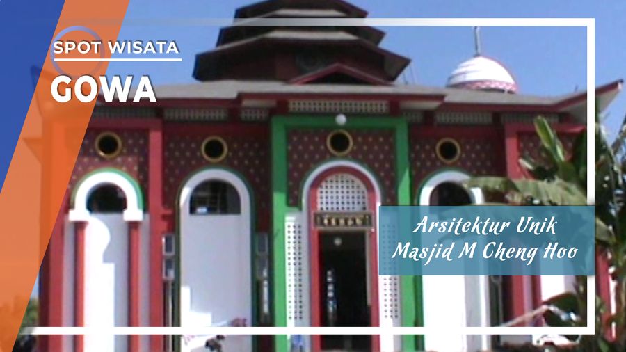Arsitektur Unik Masjid Muhammad Cheng Ho, Gowa Sulawesi Selatan