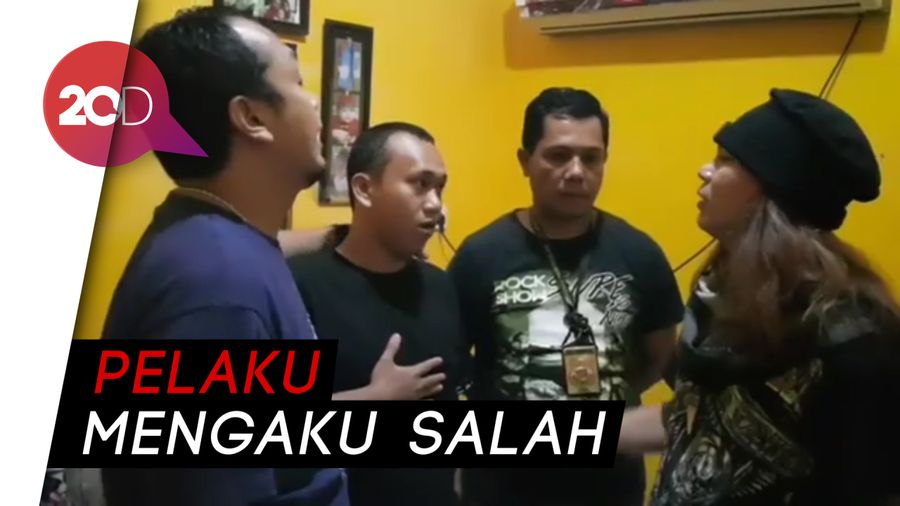 Detik-detik Pria Ancam Penggal Jokowi Ditangkap!