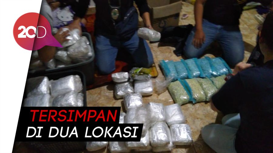 Menjelang Sahur, Petugas BNN Bongkar Lemari Berisi 200 Kg Sabu