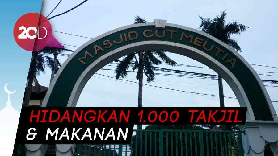 Yuk, Buka Puasa Ramadhan di Masjid Cut Meutia! 