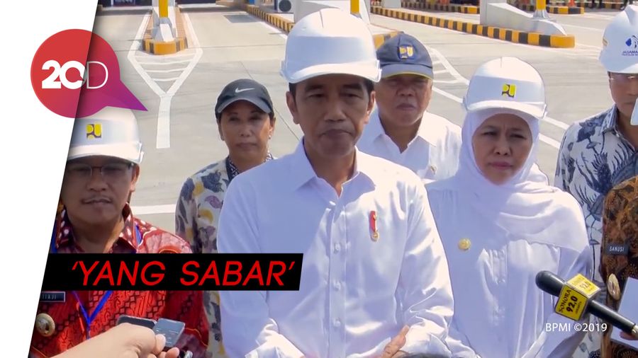 Diancam Kepalanya Dipenggal, Jokowi Tertawa: Yang Sabar
