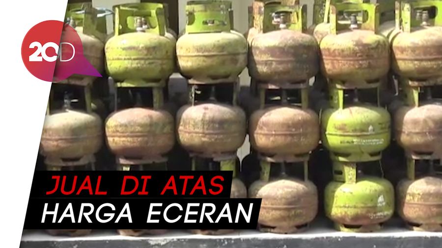 Mau Untung Gede, 2 Pengecer LPG 3 Kg Diciduk