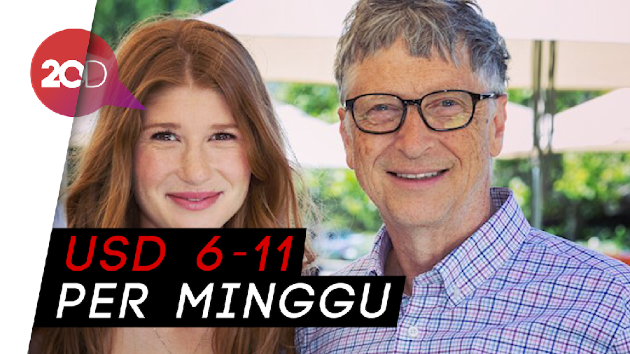 Uang Saku Putri Bill Gates saat Kecil Ternyata Sedikit Banget!