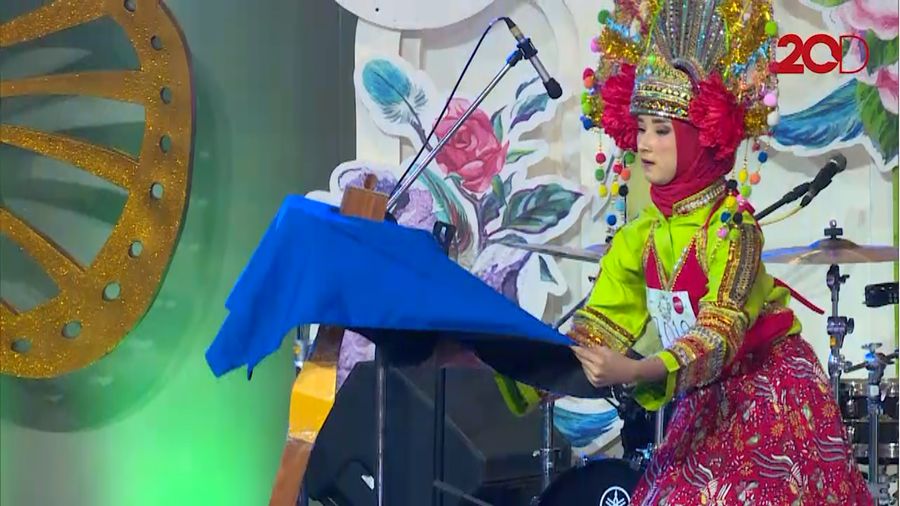 Sulap dalam Tarian Yeyen - Sunsilk Hijab Hunt 2019 Jakarta