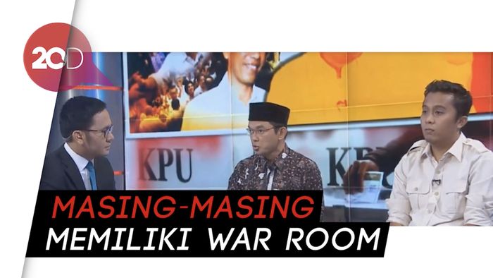 Klaim Real Count Kubu Jokowi dan Prabowo