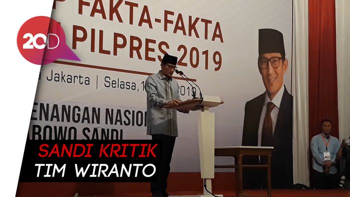 Sandiaga: Tim Tik Tok Memberangus Kedaulatan Rakyat