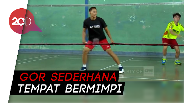 Di GOR Krukah, Atlet Sony Dwi Kuncoro Dilahirkan