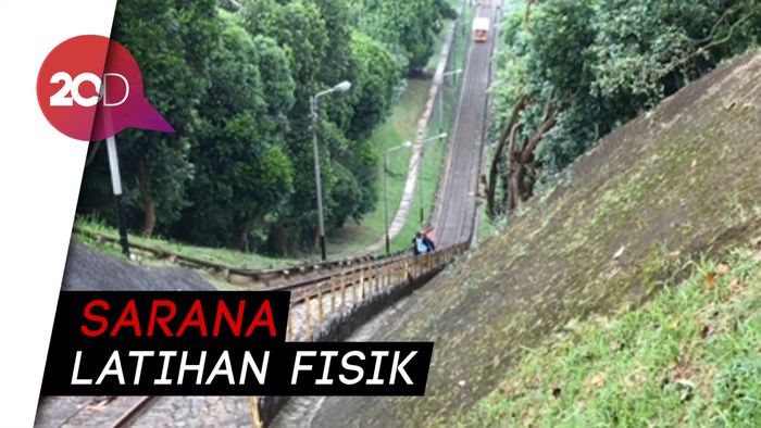 Dijuluki Seribu Tangga, PLTA Ini Dijadikan Tempat Latihan Atlet