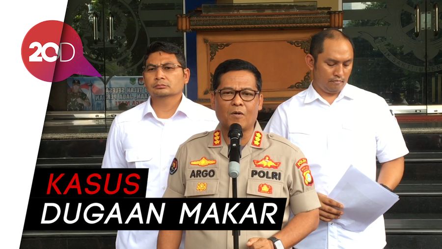 Polisi Resmi Menahan Eggi Sudjana 20 Hari ke Depan