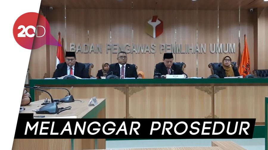 Bawaslu Tetapkan KPU Langgar Tata Cara Input Situng