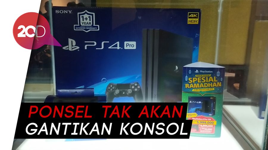 Di Tengah Gempuran Ponsel Gaming, PlayStation 4 Masih Punya Tempat