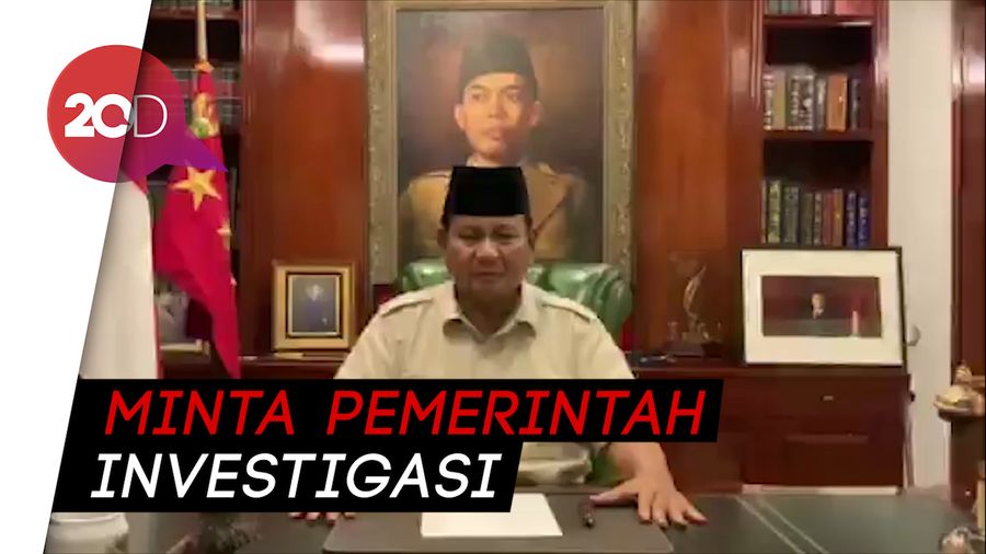 Prabowo Bandingkan Penanganan KPPS yang Meninggal dengan Sapi