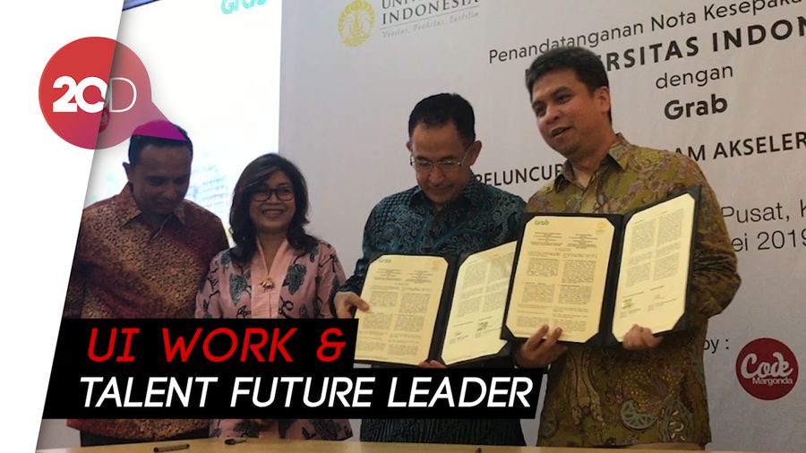 Tingkatkan Potensi Teknologi Tanah Air, Grab dan UI Jalin Kerja Sama
