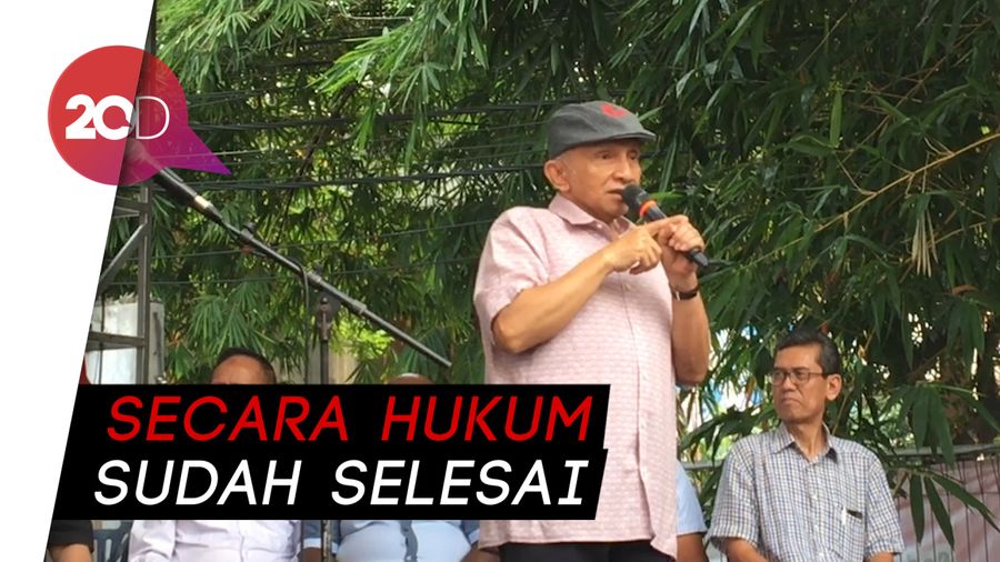 Amien Rais Peringatkan Wiranto: Jangan Main-main dengan Kita!