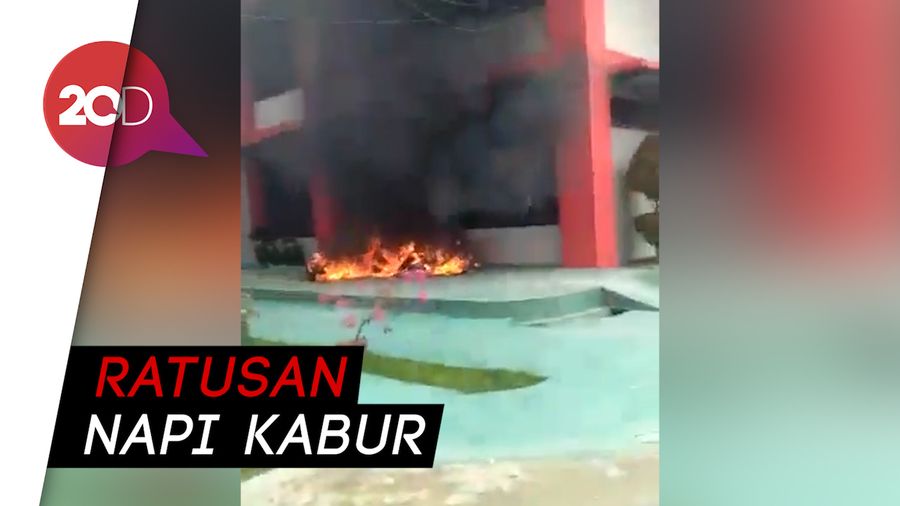 Mencekam! Suasana Kerusuhan di Lapas Narkotika Langkat