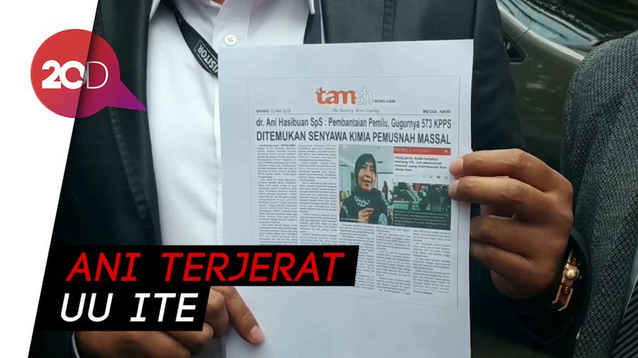 Tak Penuhi Panggilan Polisi, Dokter Ani Hasibuan Sakit