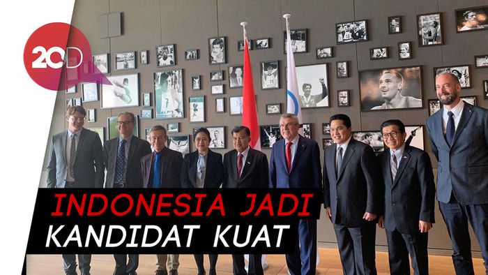 Temui Presiden IOC, JK Pede RI Jadi Tuan Rumah Olimpiade 2032