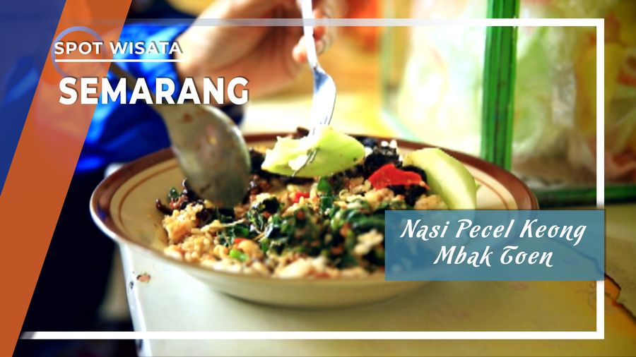 Nasi Pecel Keong Sawah Mbak Toen, Ala Banyubiru, Semarang
