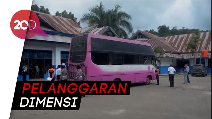  Volume Dikembungkan, Bus Ini Diamankan Petugas