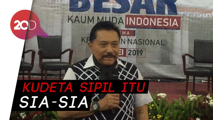 Hendropriyono: Teriak Tak Mau Bayar Pajak Itu Kudeta Sipil