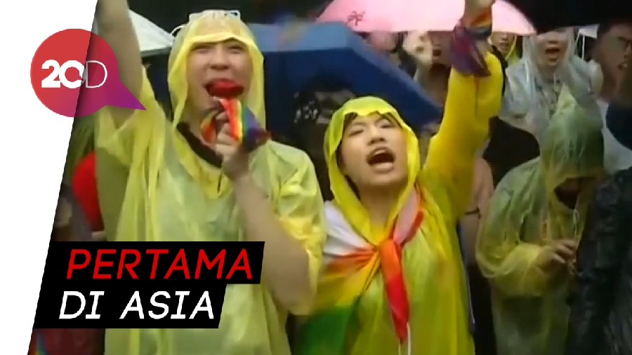 Taiwan Legalkan Pernikahan Sesama Jenis