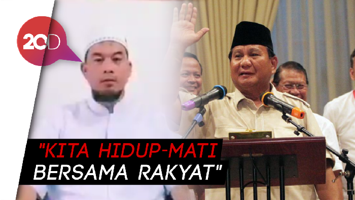 Ustaz Sambo Tepis Kabar Prabowo Kabur ke Luar Negeri: Itu Fitnah!