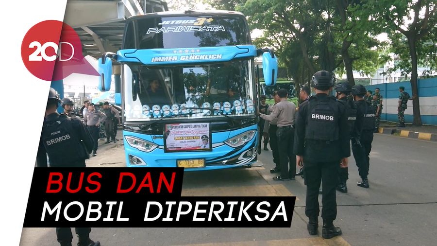 Antisipasi Aksi 22 Mei, Penumpang di Pelabuhan Merak Dirazia