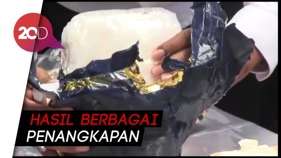 BNNP Sultra Musnahkan 2 Kg Sabu